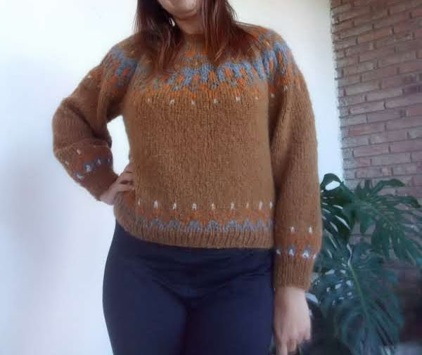 Jaquard sweater